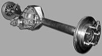 Ballistic 9 Complete Semi-Float Rear Axle