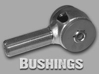 Bushing Ballistic Rod End, Forged Chromoly